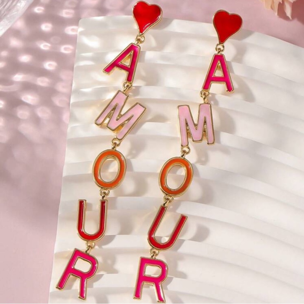 Amour Dangle Earrings